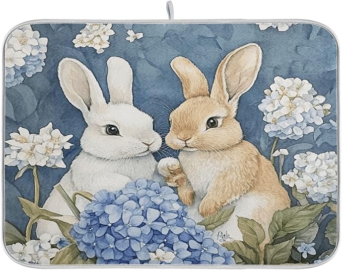 easter hydrangea bunny