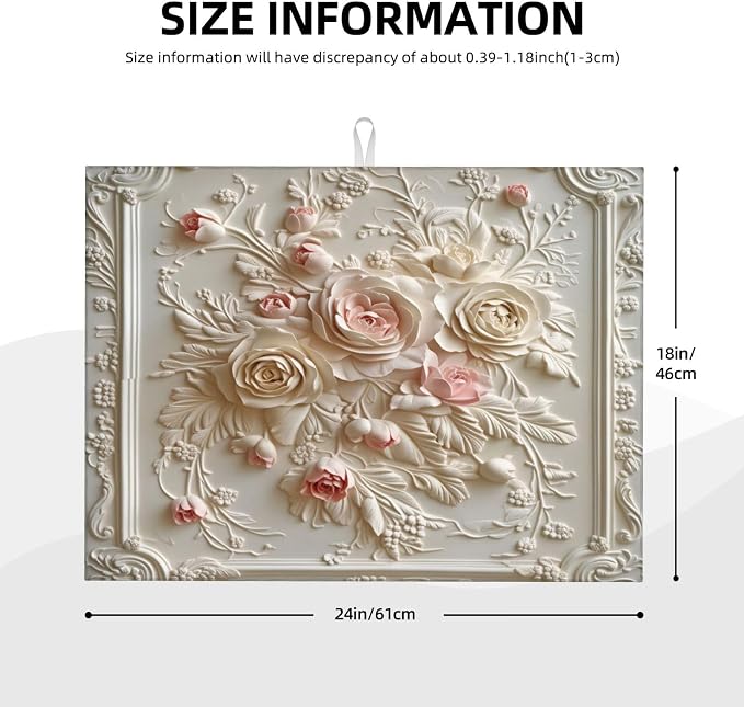 Floral Rose Embossed