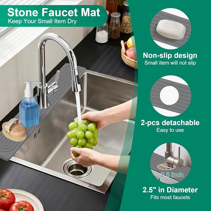Dish Mat-Dark Gray