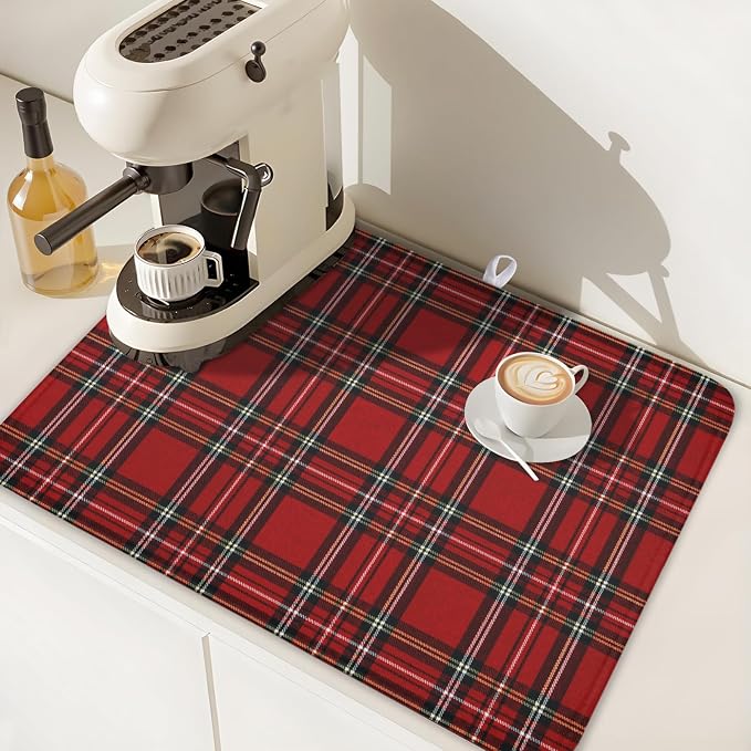 Christmas-red plaid
