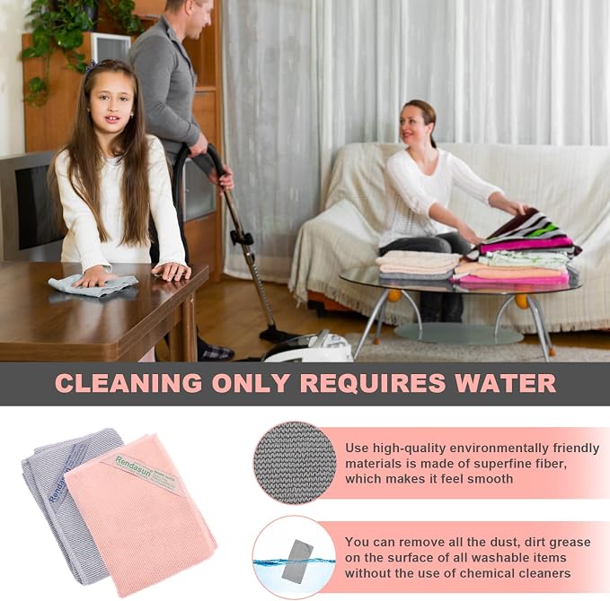 Enviro Cloth (Grey & Pink)