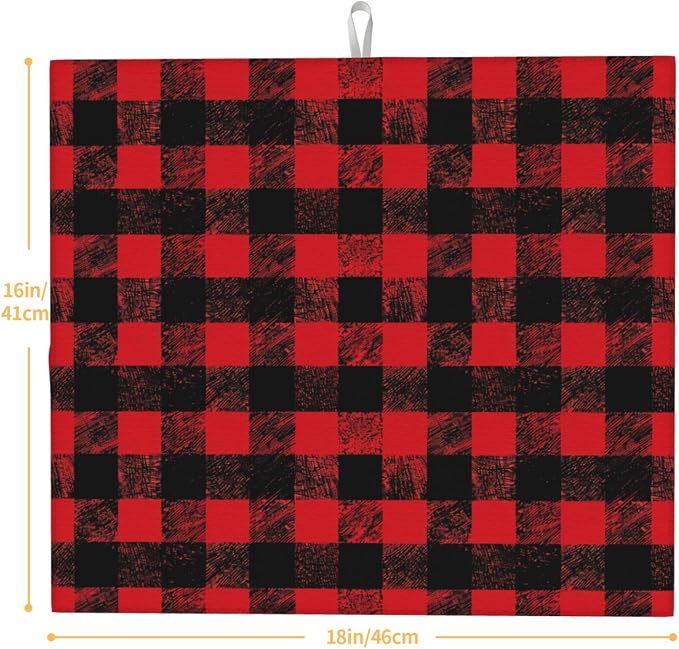 Red Black Buffalo Plaid