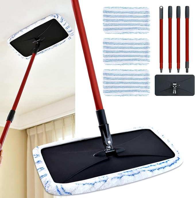 Blue & White Mop Pad Set