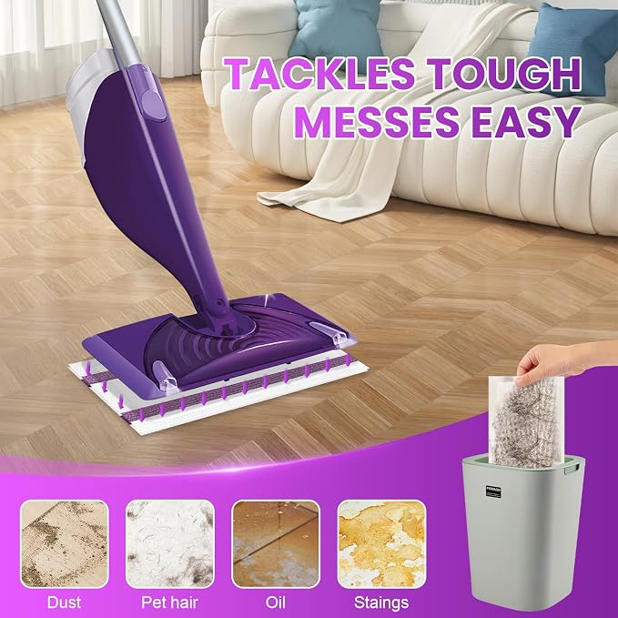 Purple 30 Mop Pads