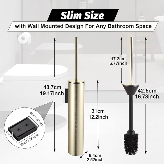 Brushed Gold-wall Mount