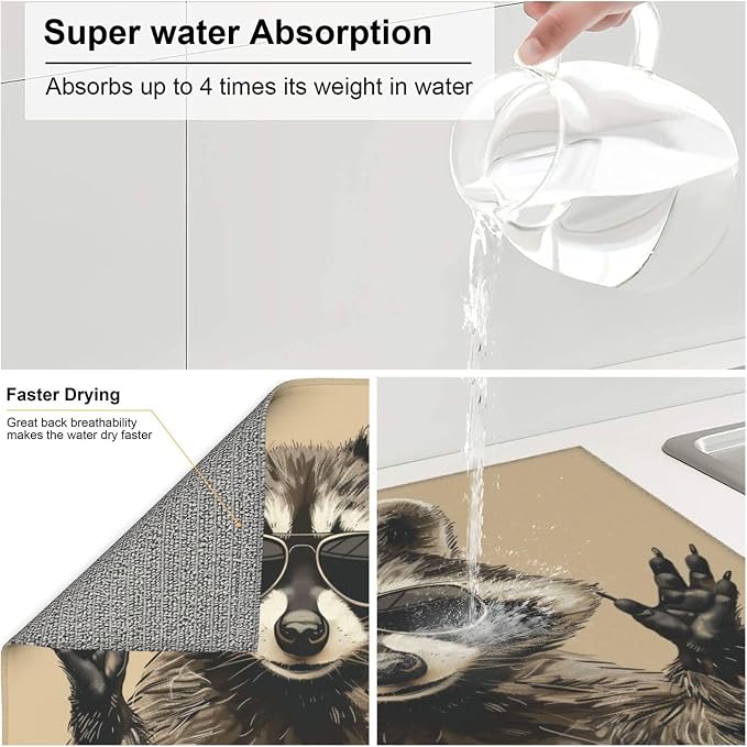 Black Sunglasses Cool Raccoon