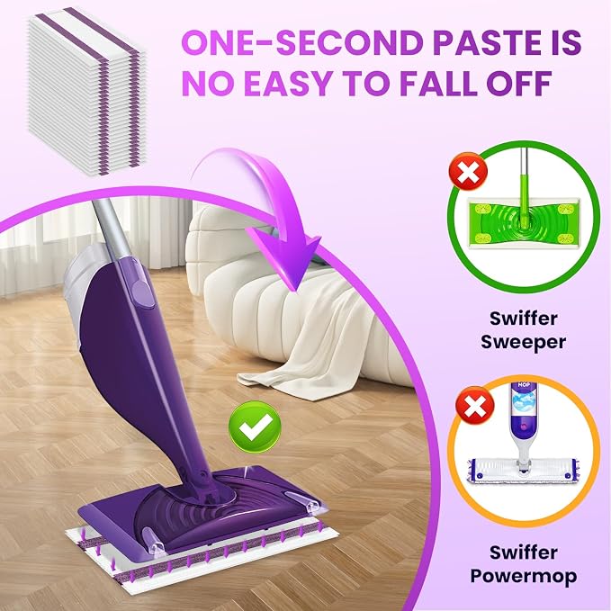 Purple 30 Mop Pads