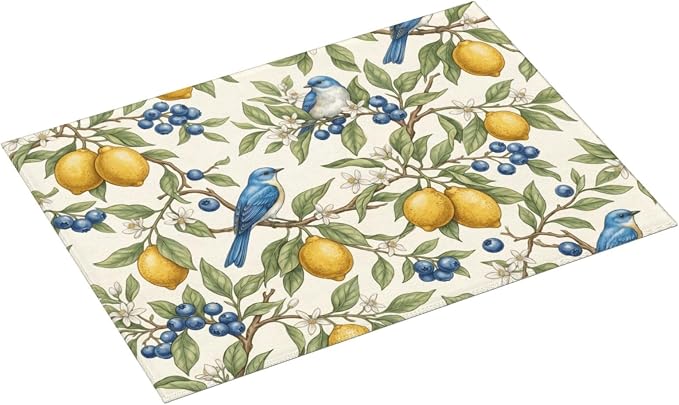 Vintage Bird Lemon
