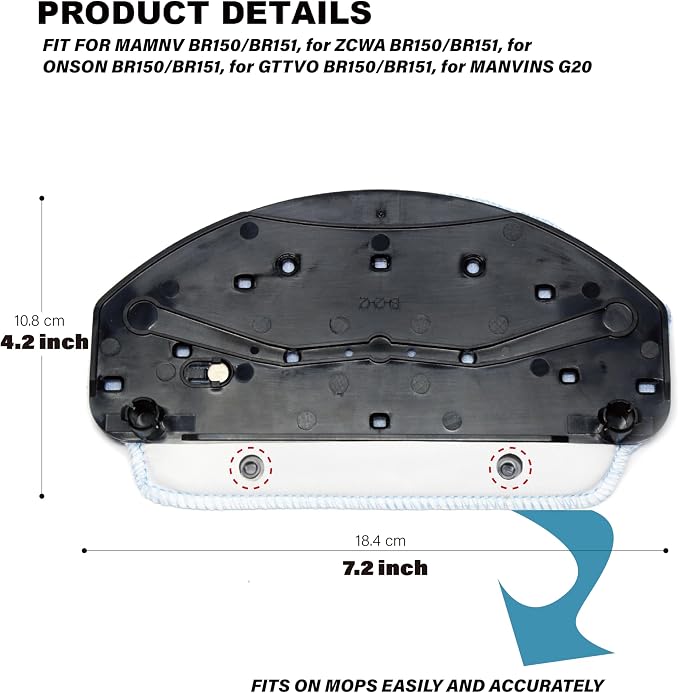 2pc-mop Pad& Mop