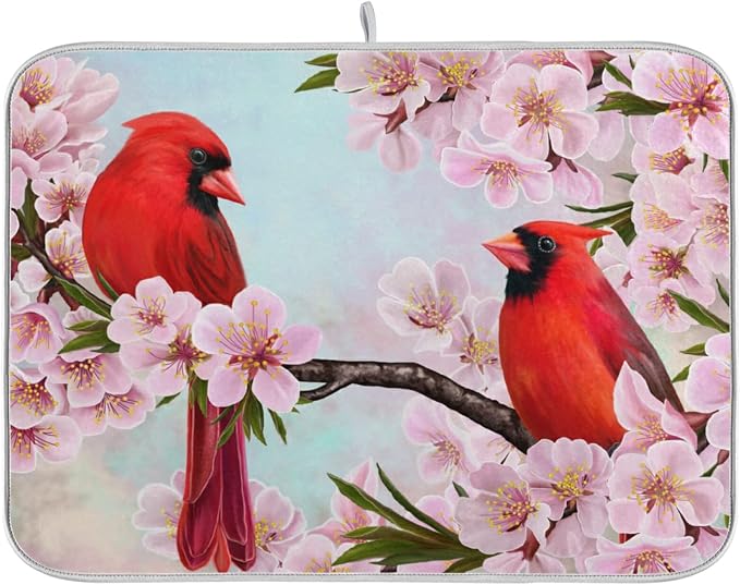 Peach Blossom Red Bird 23