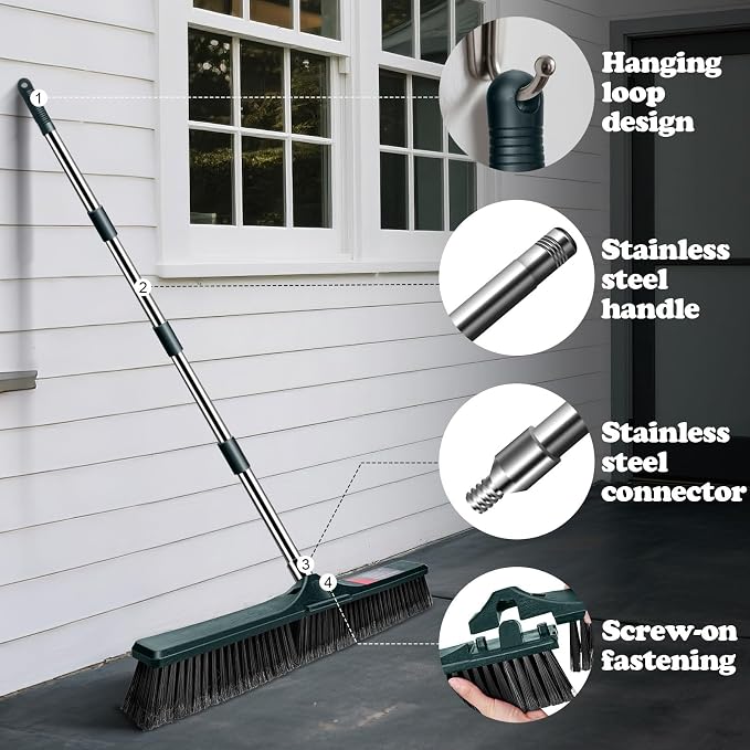 Push Broom Green