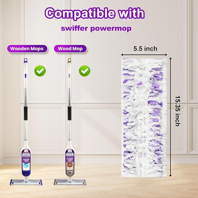 Purple 20 Mop Pads