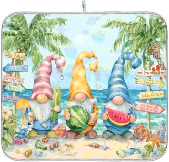 gnomes at the beach