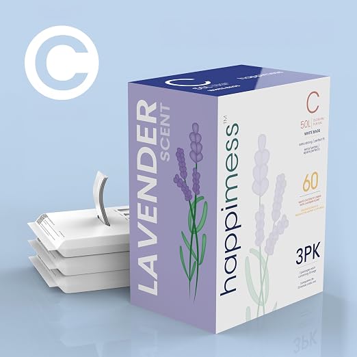 White (Lavender Scented)