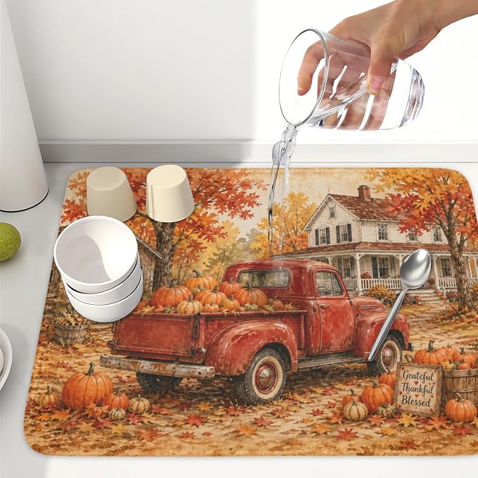 Fall Truck Pumpkin