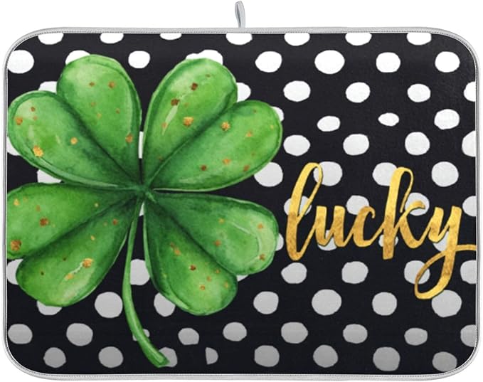 shamrock polka dot