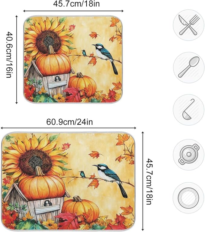 sunflower birds fall