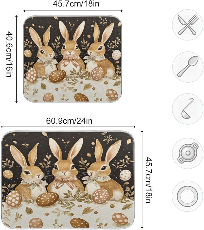 coffee eggs bunny easter