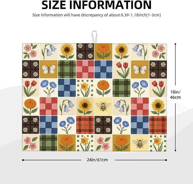 Flower Plaid Tile