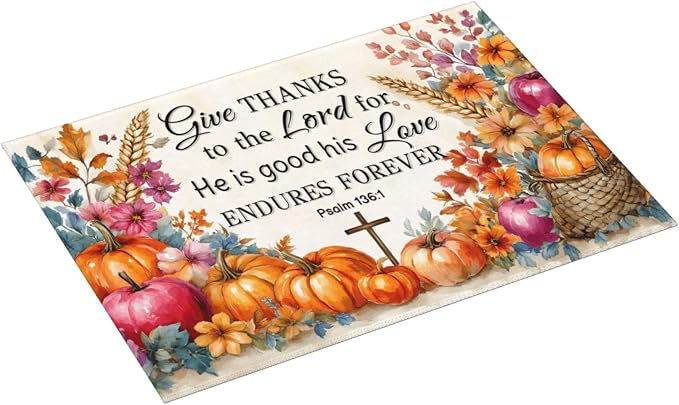 Pumpkin Thanksgiving Bible