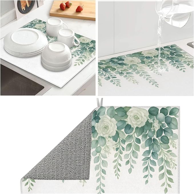 Green Eucalyptus Leaf Floral