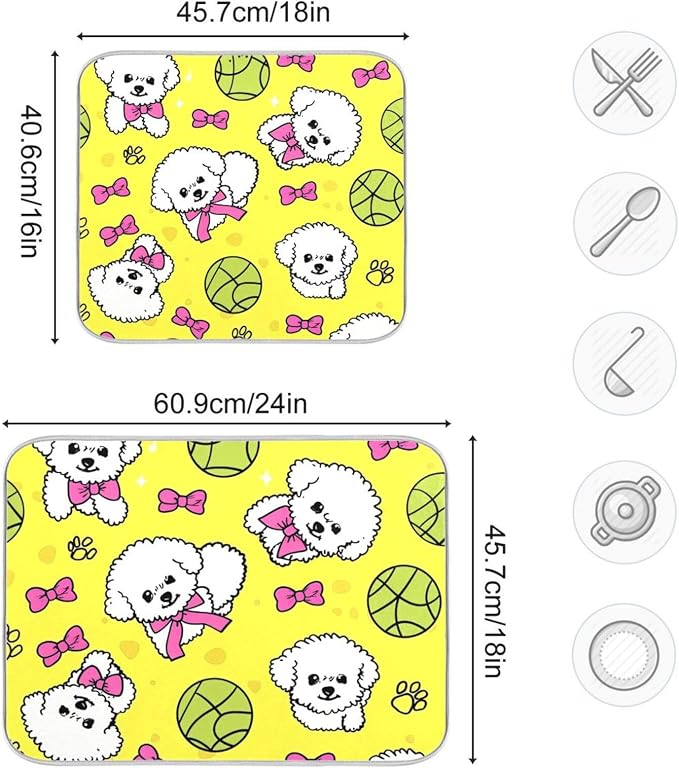Dogs Paws Tennis Yellow