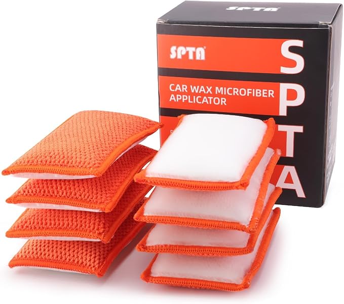 8pcs Car Interior Scrubbing Sponge