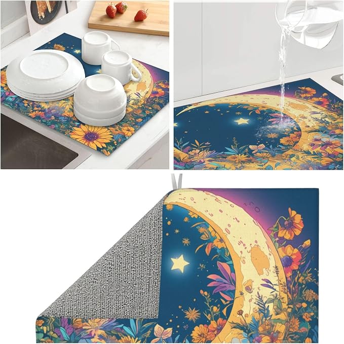Fantasy Moon Night Floral
