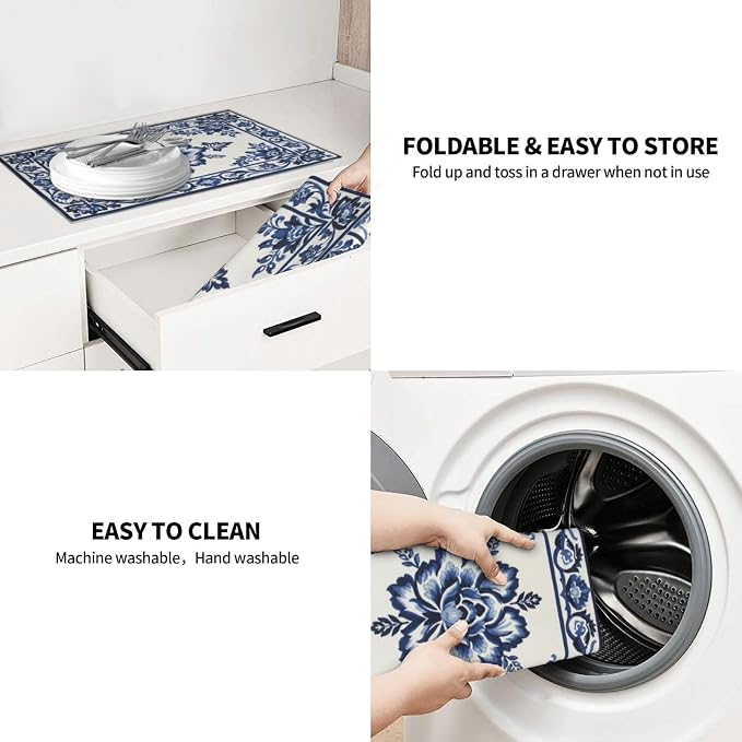 Blue White Floral 13