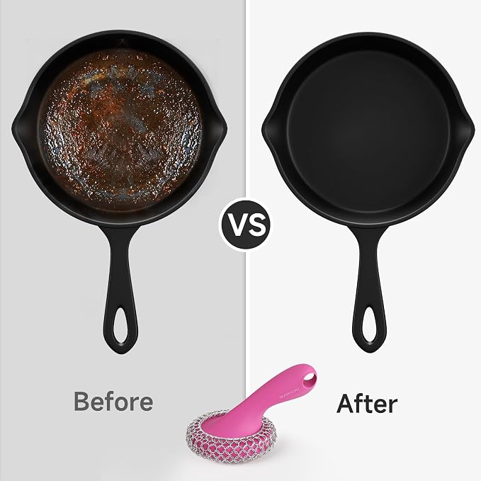 Pink Scrubber + Scraper