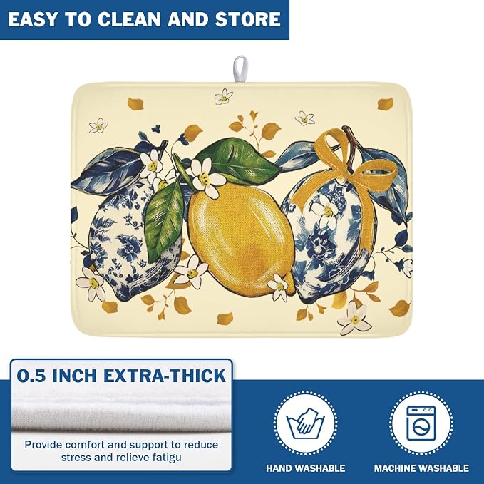 Lemon Daisy Chinoiserie