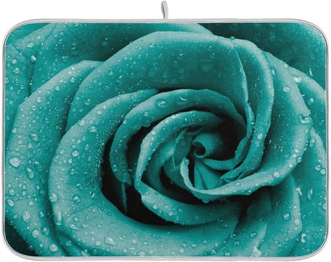Hipster Turquoise Rose Petals