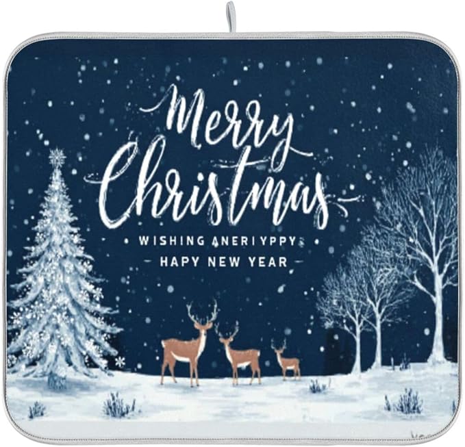 christmas tree with snowflakes