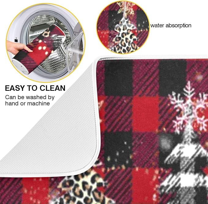 christmas trees plaid