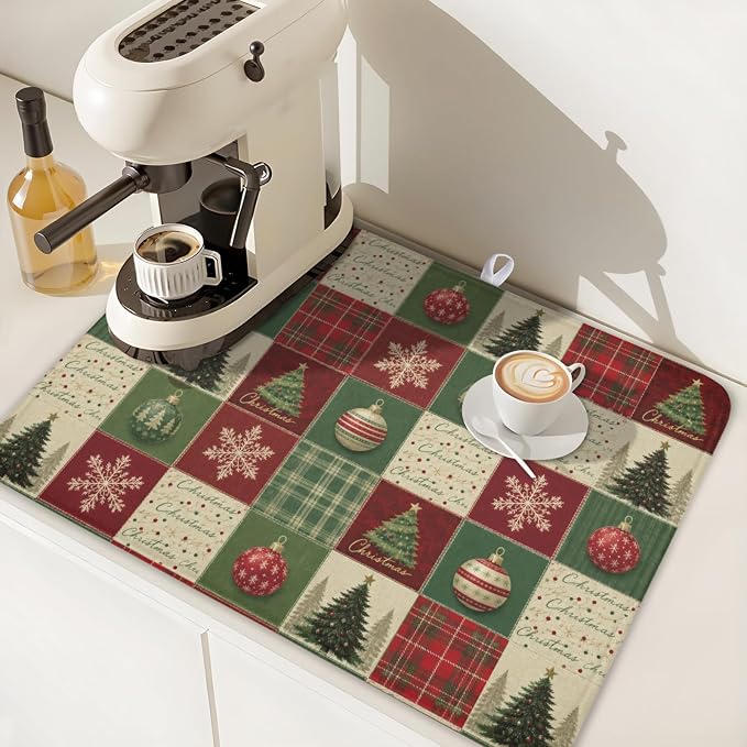 Christmas-checkered