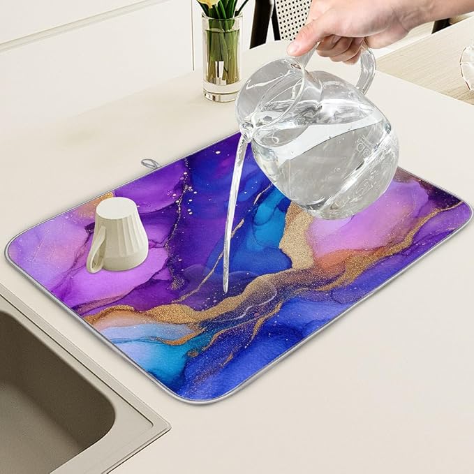 Purple Blue Marble