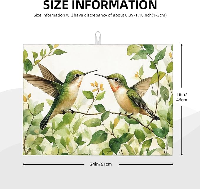 Green Plants Hummingbird
