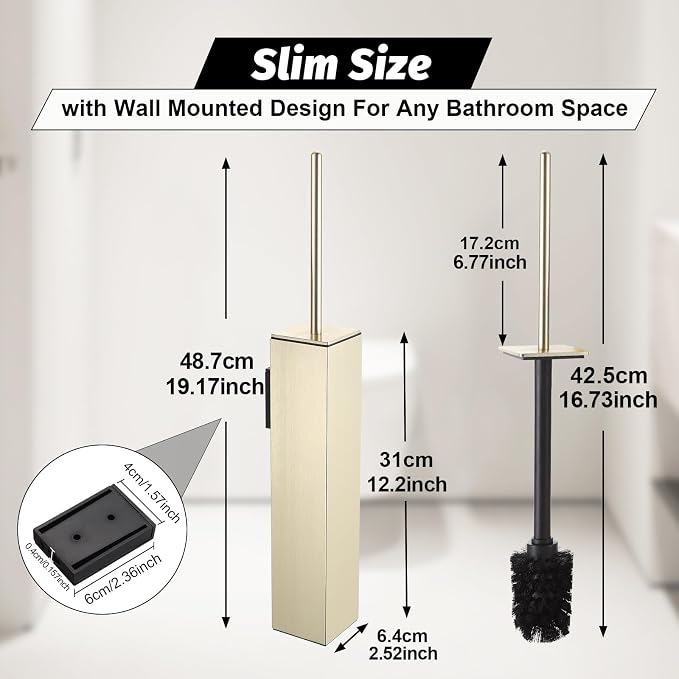Brushed Gold-wall Mount
