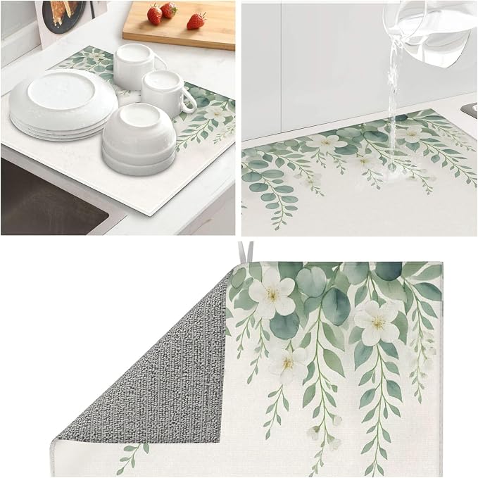 Sage Green Eucalyptus Leaf Floral
