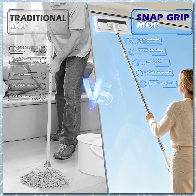 White-large-mini Lazy Mop
