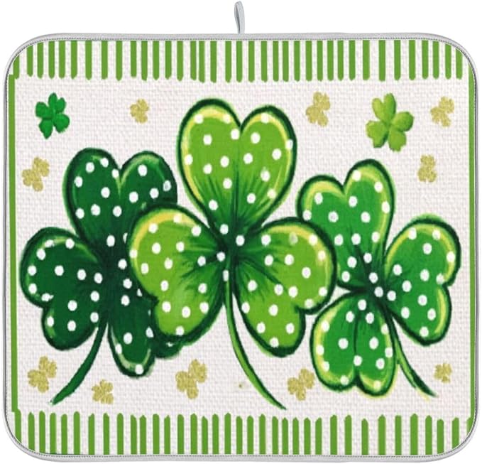 patrick day green leaves