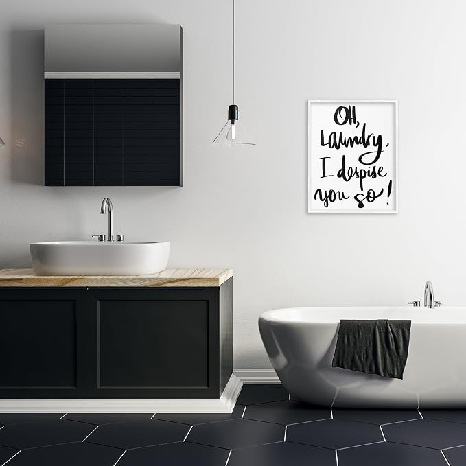 Laundry Typography Quote