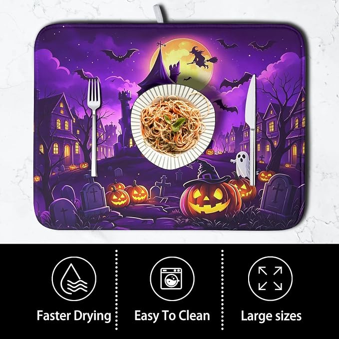 Halloween Purple Witch