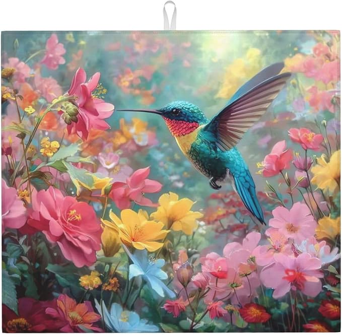 Hummingbird In Spring