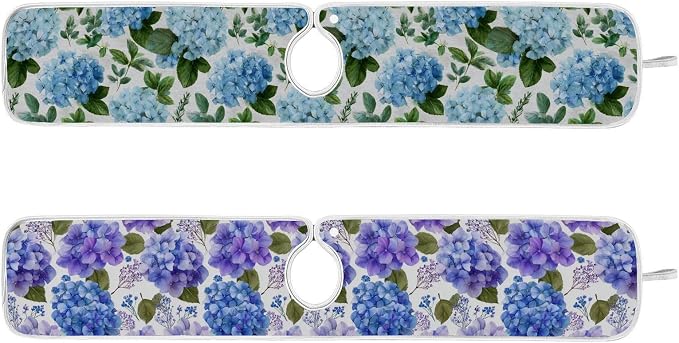 Purple Hydrangea Herb Vintage Blue