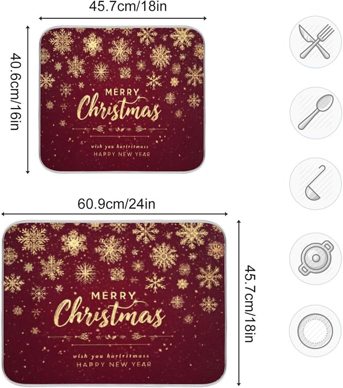 golden snowflakes merry christmas