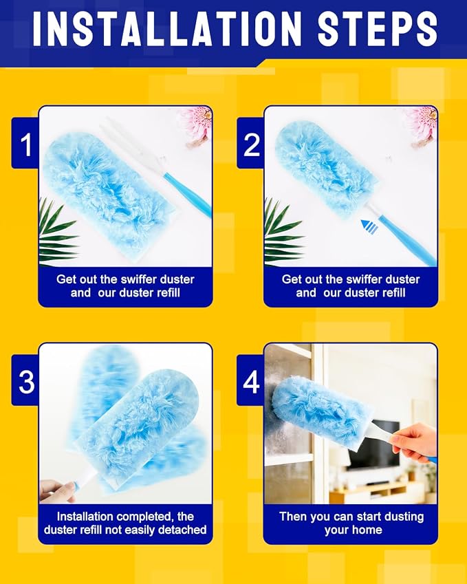 30+2 Pack-unscented(360°& Blue(short Handles))