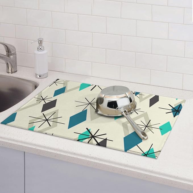 Vintage Mid Century Geometic