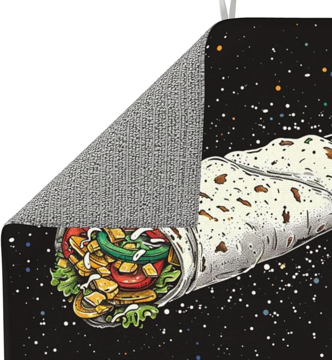 Cartoon Space Theme Burrito