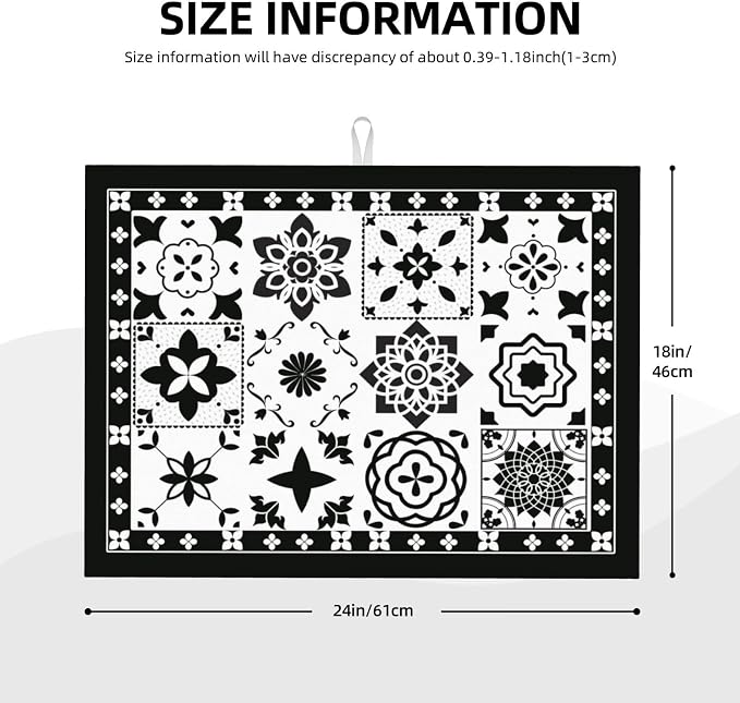 Retro Black Pattern